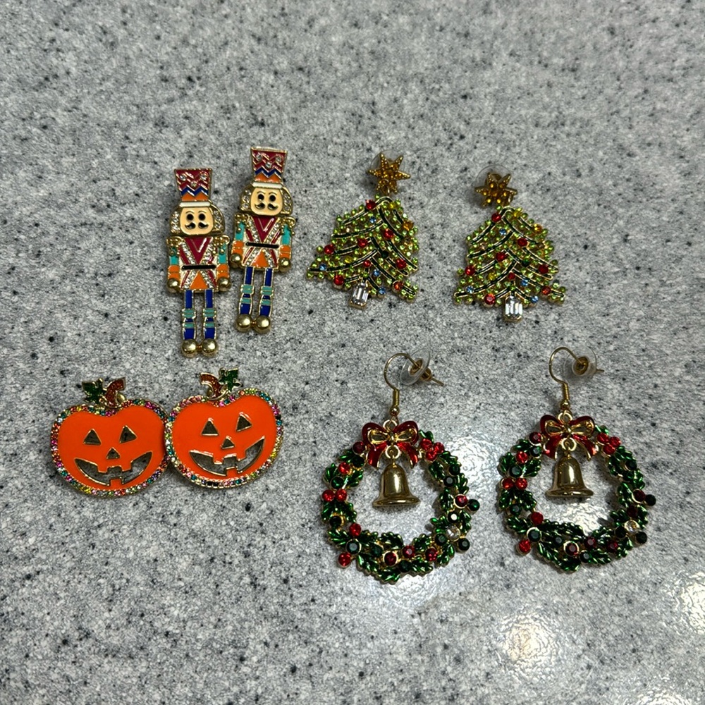 Aldi Holiday Earrings